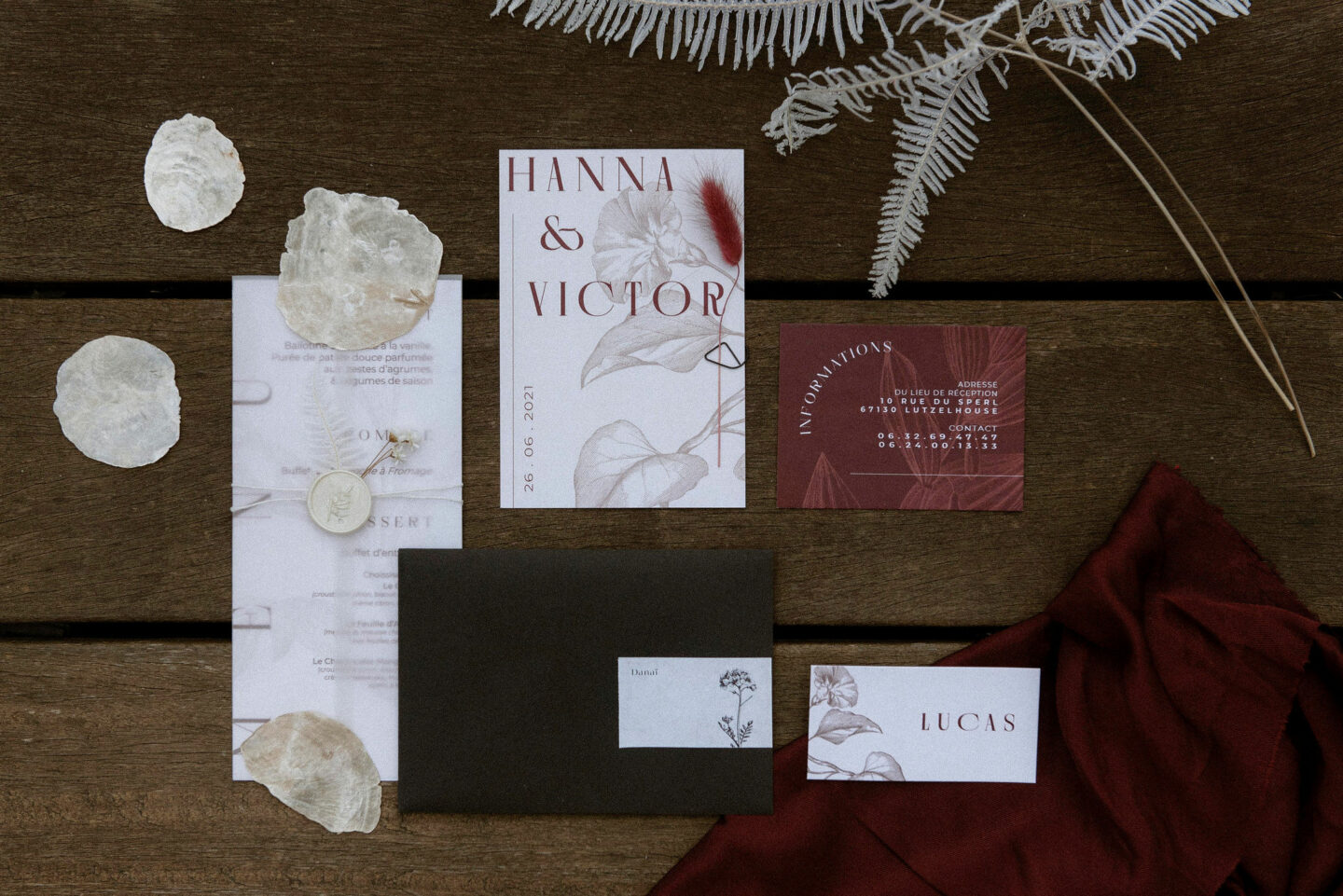 Albe Editions mariage et wedding - Vrai mariage Hanna et Victor