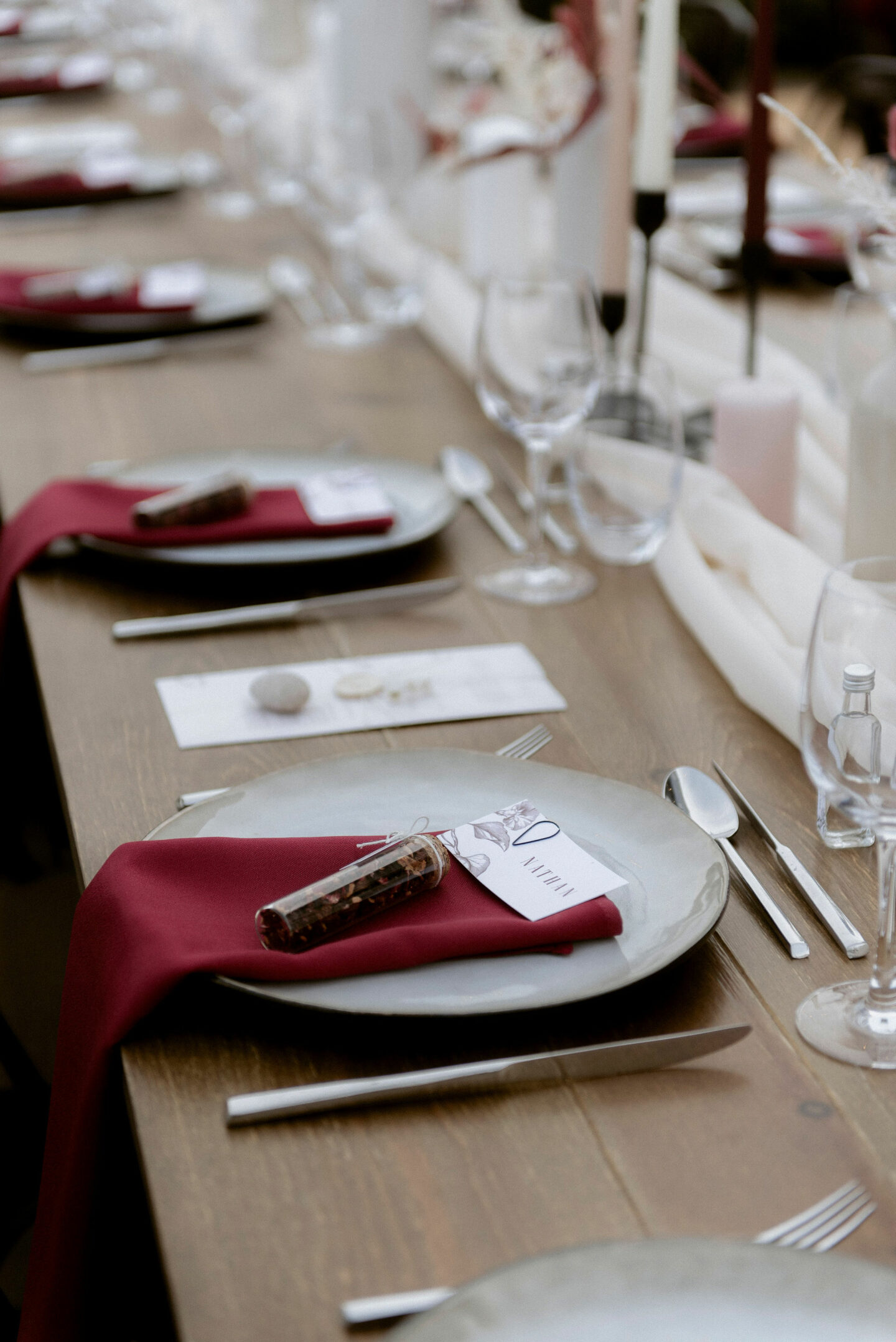 Albe Editions mariage et wedding - Vrais mariages - table