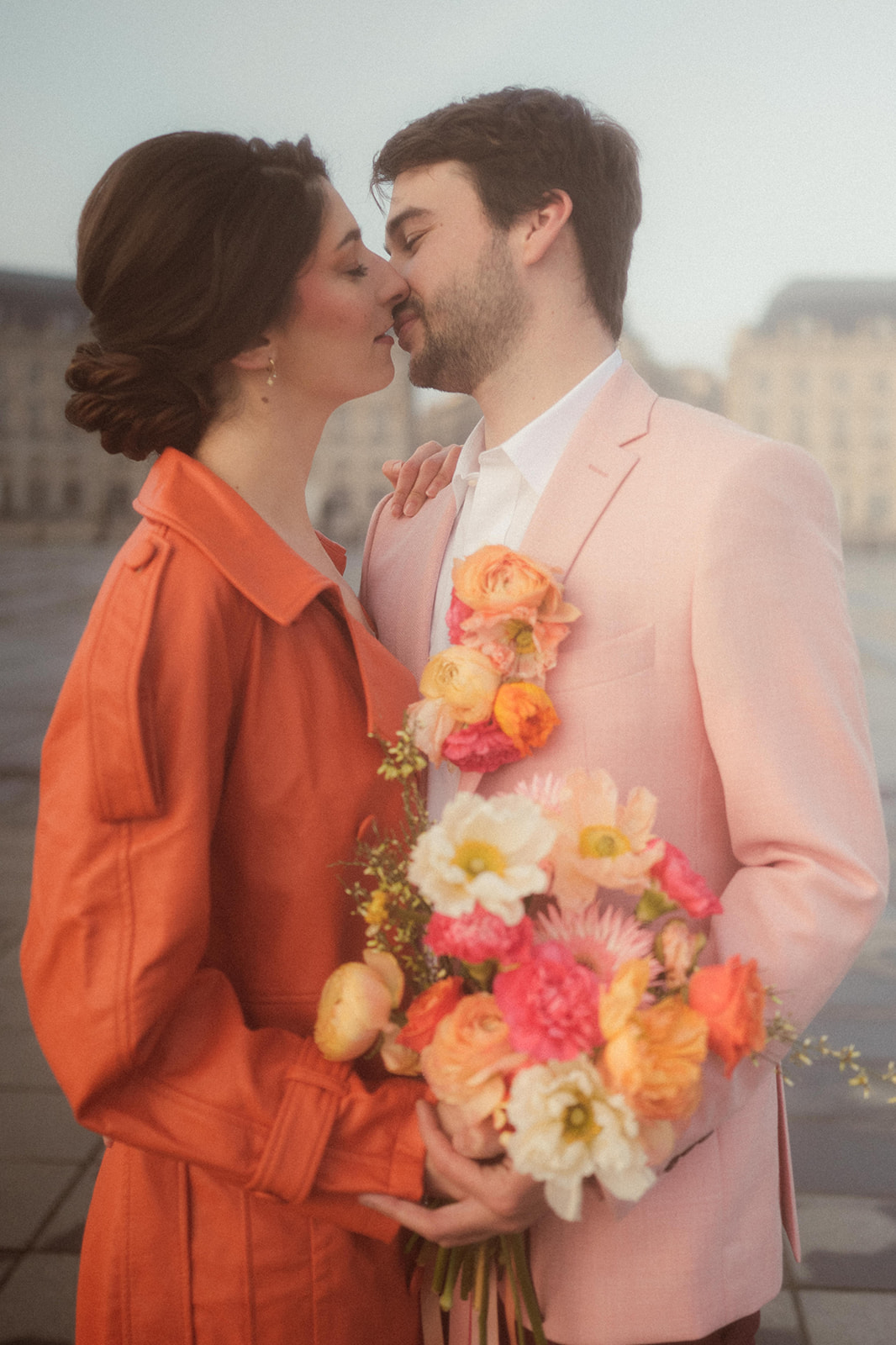 Albe editions - mariage- wedding - shooting inspiration mariage "winter tangerine"