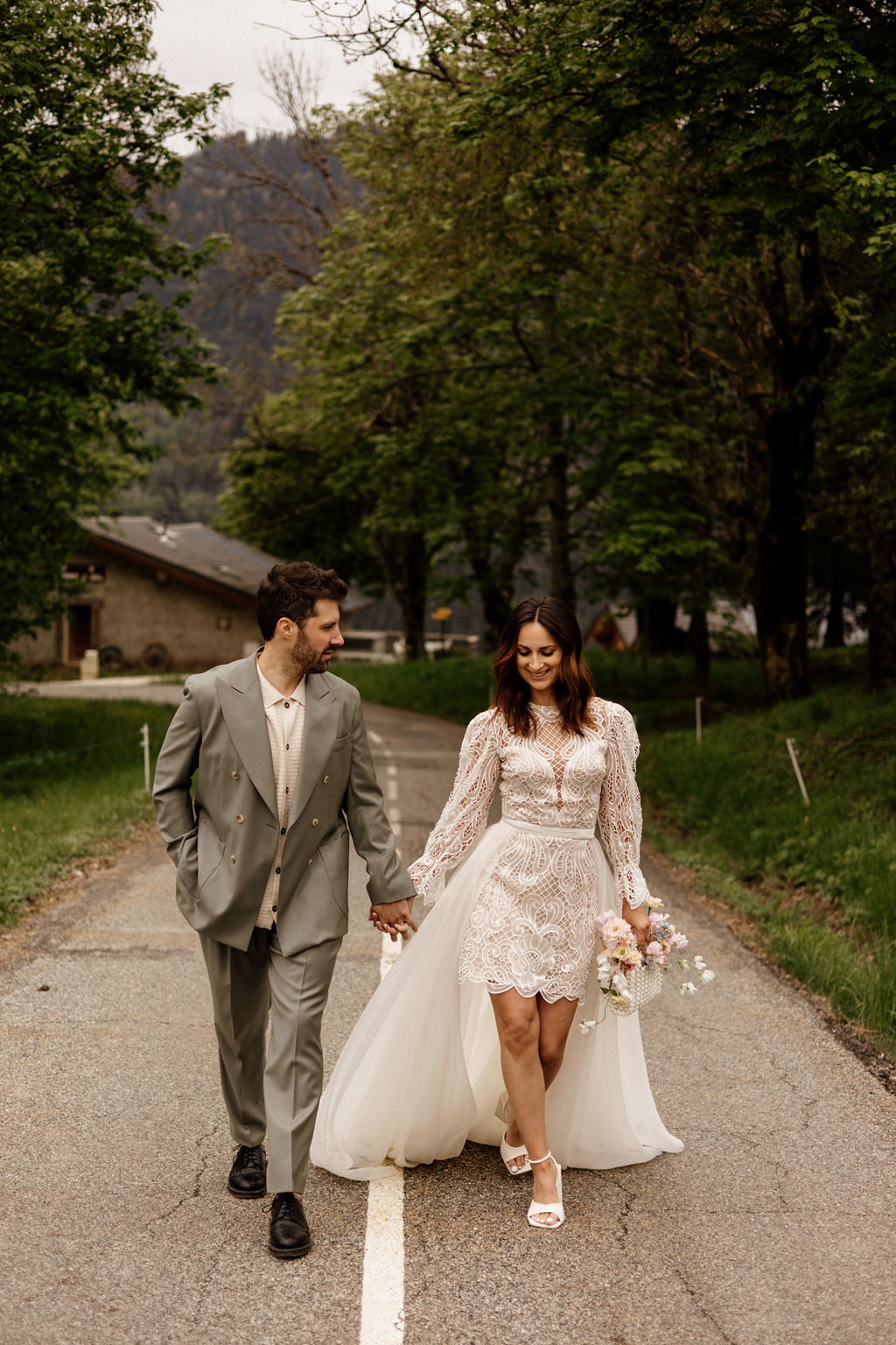 Albe Editions - Blog mariage - Wedding -  Dalk Marie - Botanique Bazar - Shooting inspiration - Mariage a la montagne