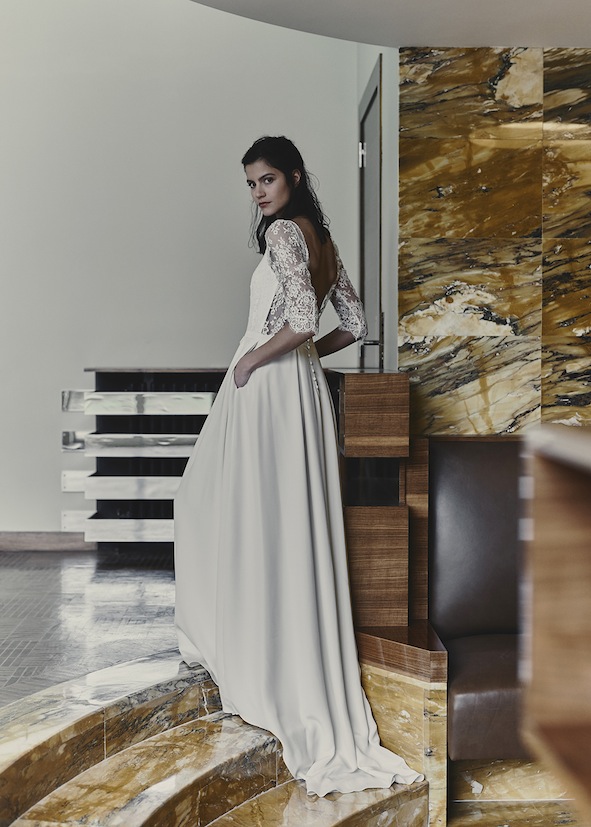 www.laurentnivalle.fr - laure de sagazan 2018 - robe de mariée - le wedding magazine