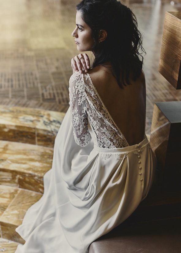 www.laurentnivalle.fr - laure de sagazan 2018 - robe de mariée - le wedding magazine