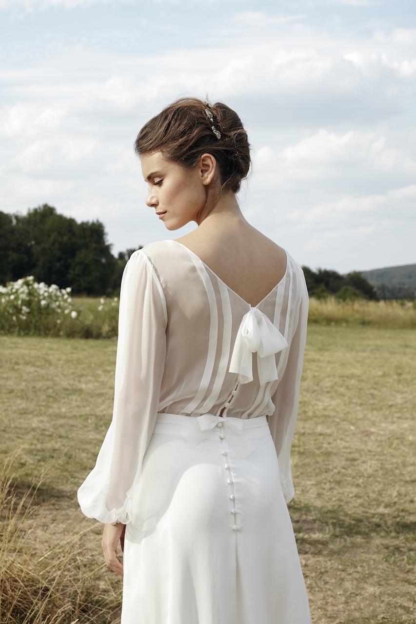 LE WEDDING MAGAZINE - © MATHILDE MARIE - ROBE DE MARIÉE - BRIDAL WEEK