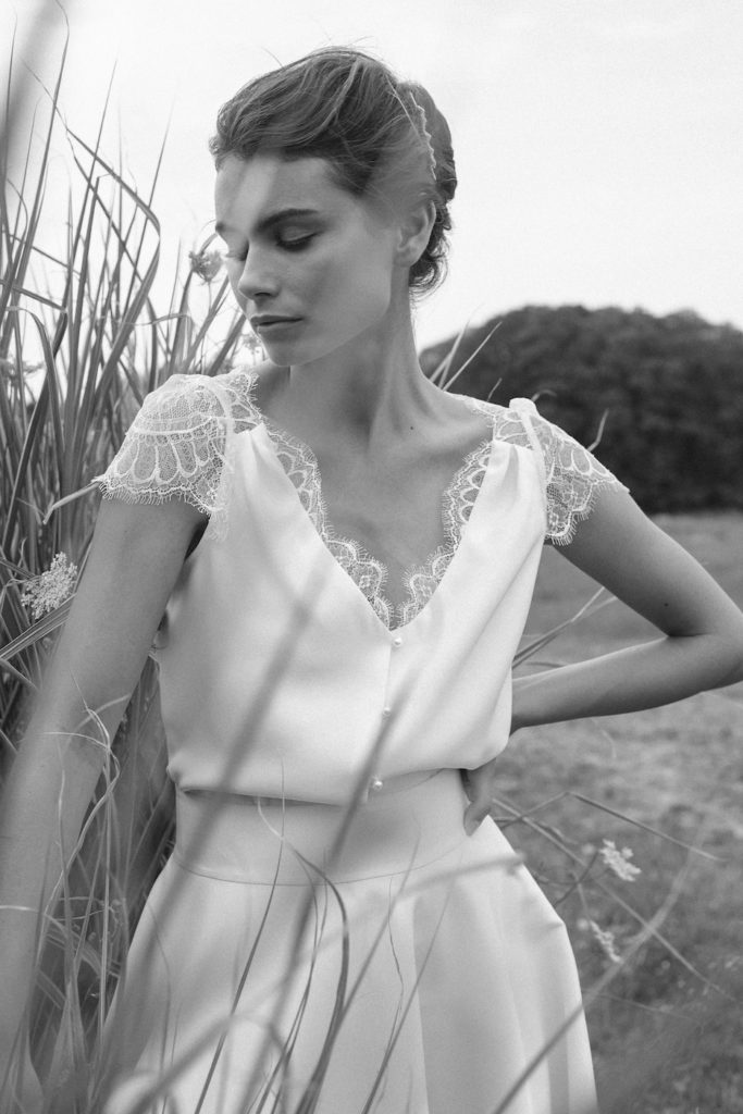 LE WEDDING MAGAZINE - © MATHILDE MARIE - ROBE DE MARIÉE - BRIDAL WEEK 