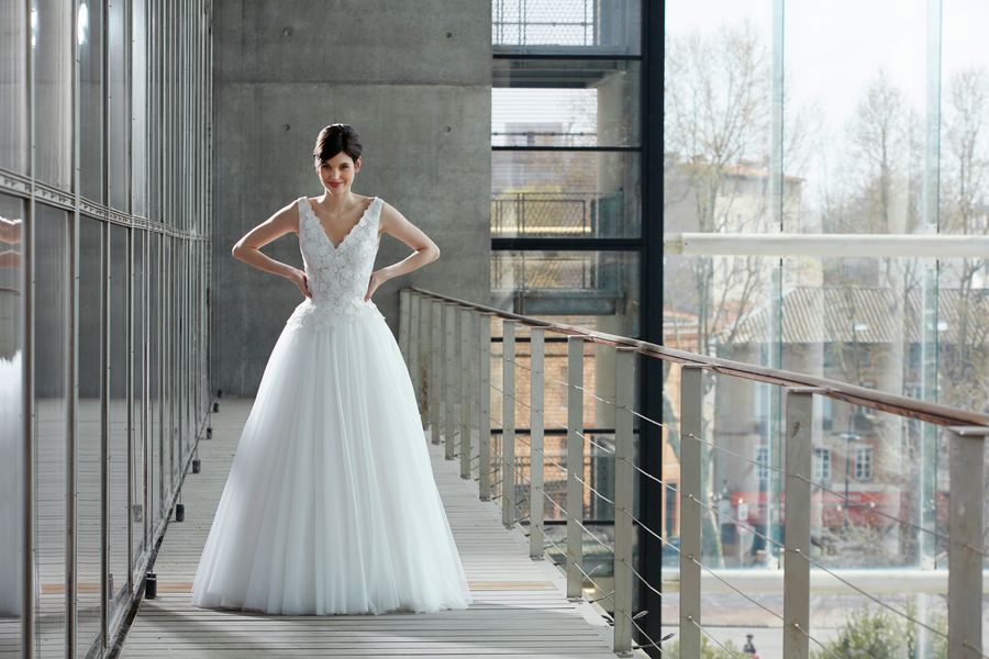 Le Wedding Magazine - Blog Mariage - Robe de Mariée - ©Créations Bochet