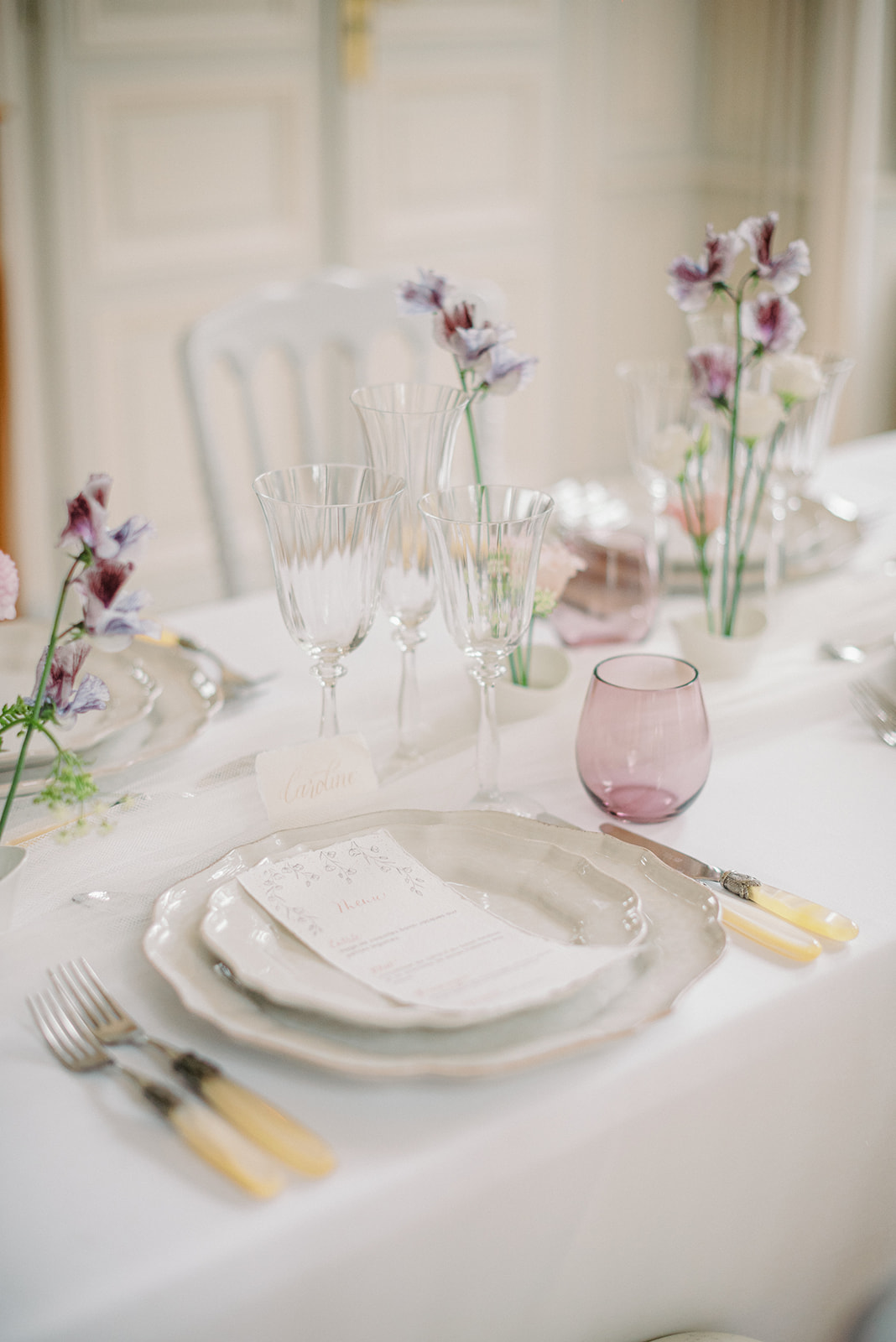 table décoration mariage 