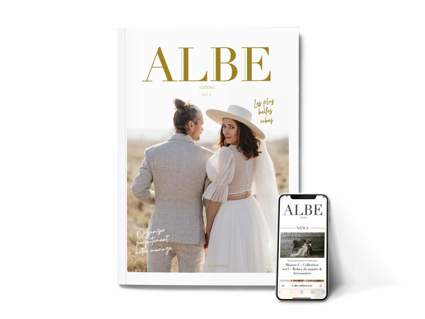 Albe Editions N°4 - Digital Version Albe Editions - ORGANISER SON MARIAGE