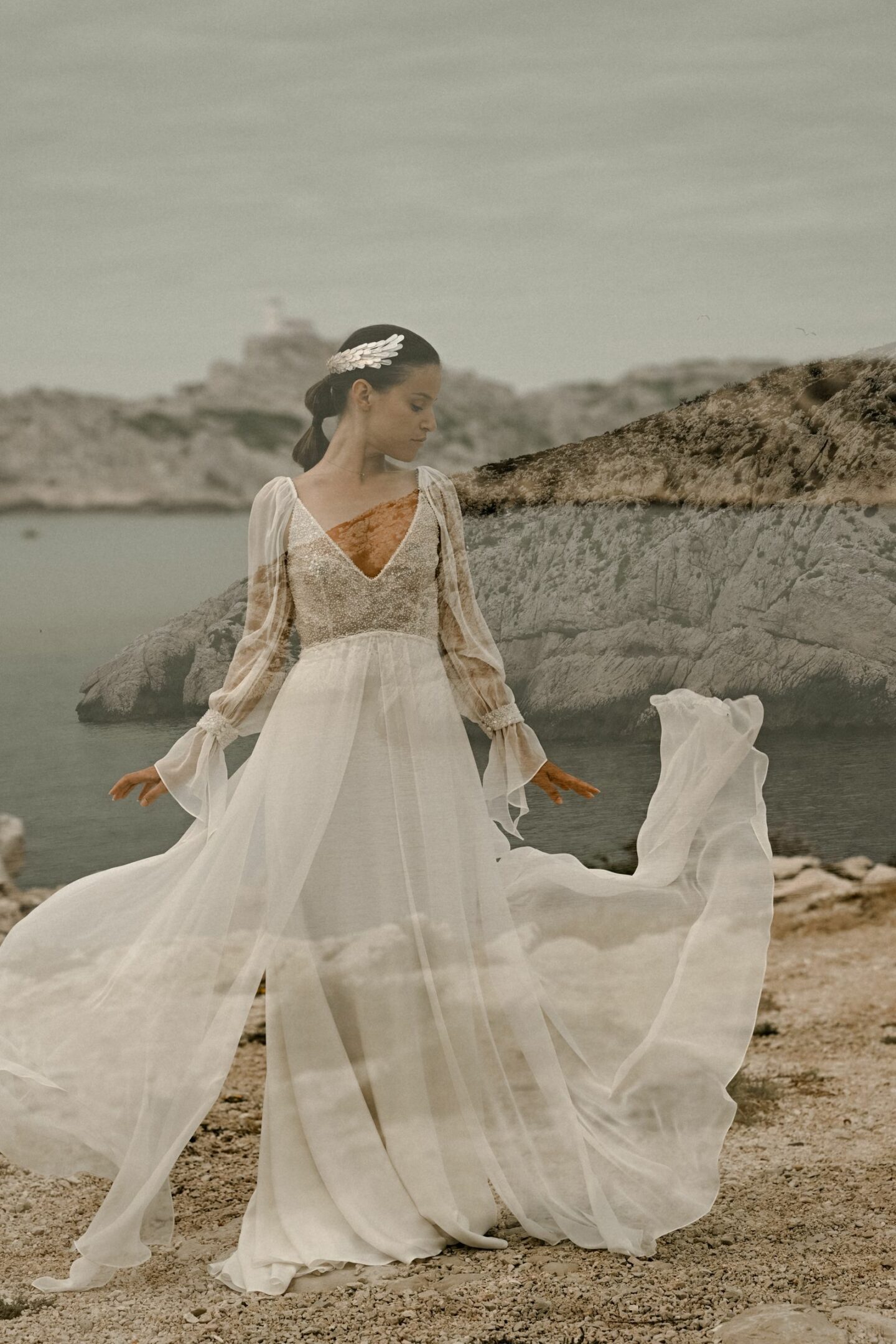 Albe Edition - Blog mariage - Wedding - shooting inspiration - Editorial - Île du Frioul - Mariage sur une île 