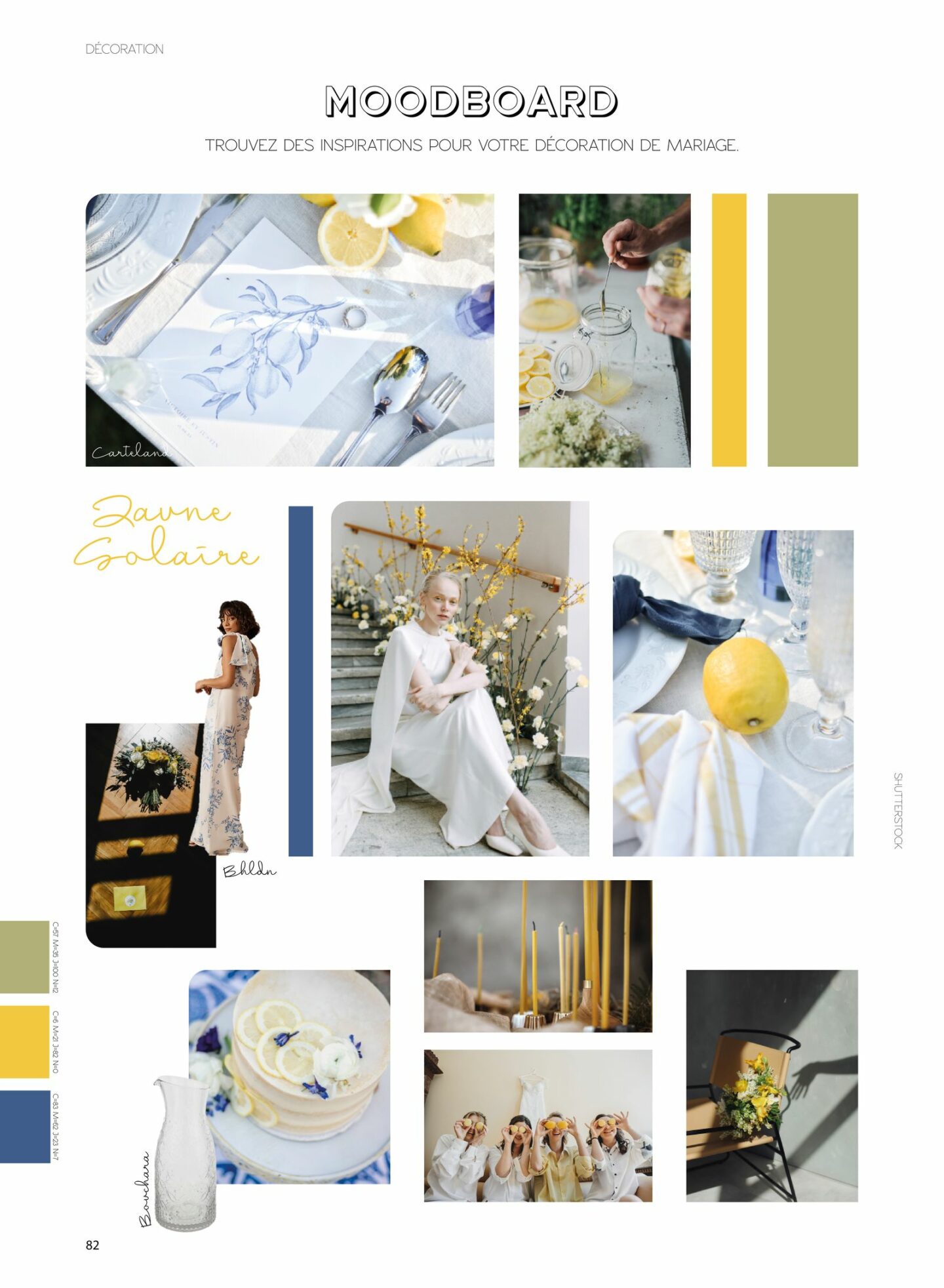 Albe Editions - Blog Mariage - Wedding - Jaune et bleu 