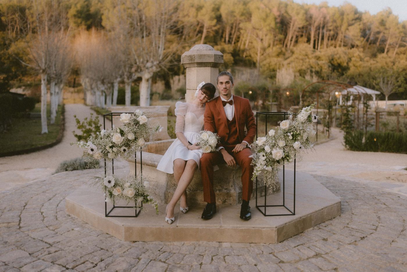 Inspiration : Un mariage au Domaine de la Cascade d'Argens