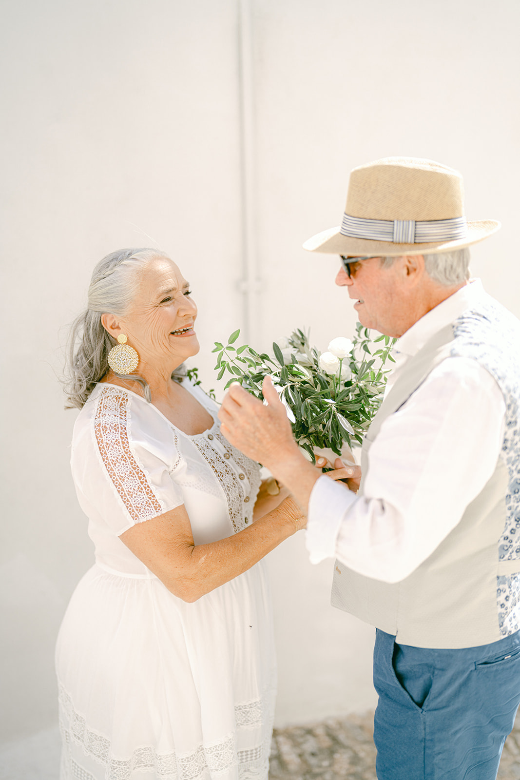 Inspiration : Un renouvellement de vœux de mariage en Grèce