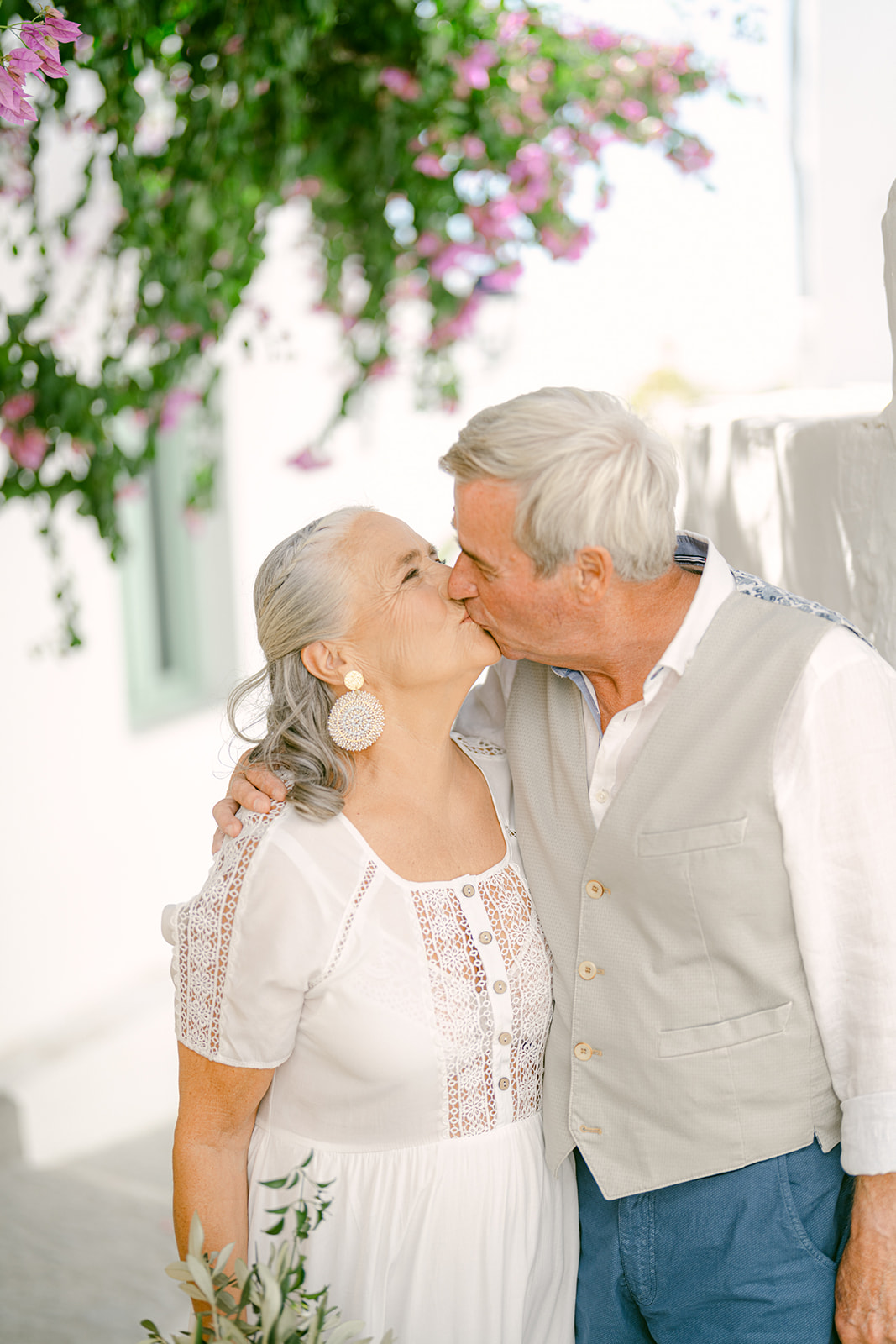 Inspiration : Un renouvellement de vœux de mariage en Grèce