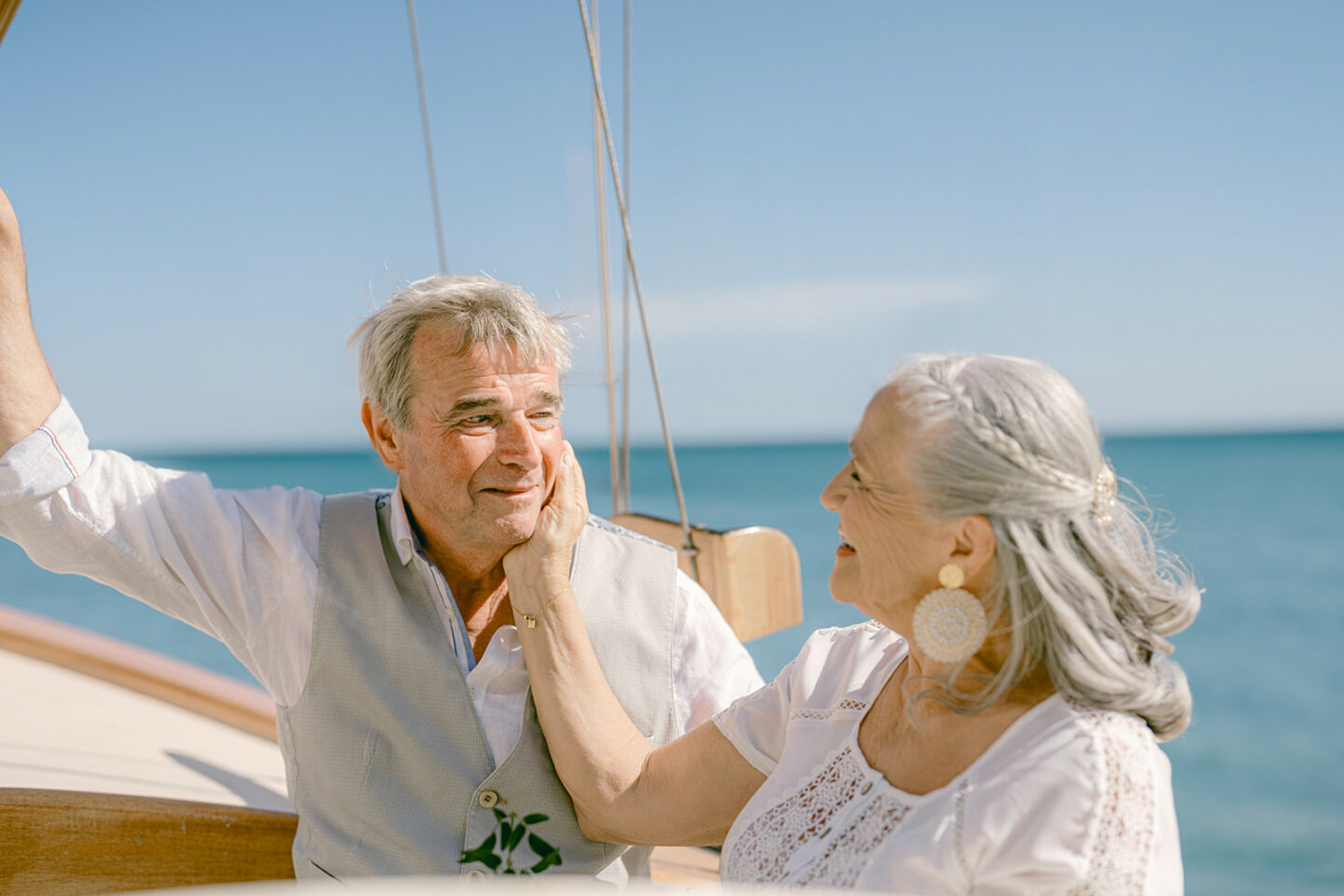 Inspiration : Un renouvellement de vœux de mariage en Grèce