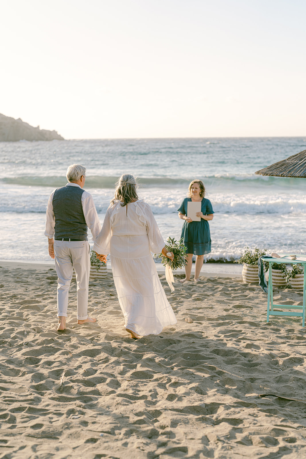 Inspiration : Un renouvellement de vœux de mariage en Grèce