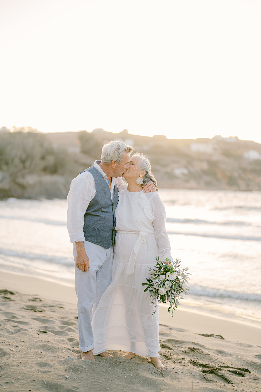 Inspiration : Un renouvellement de vœux de mariage en Grèce