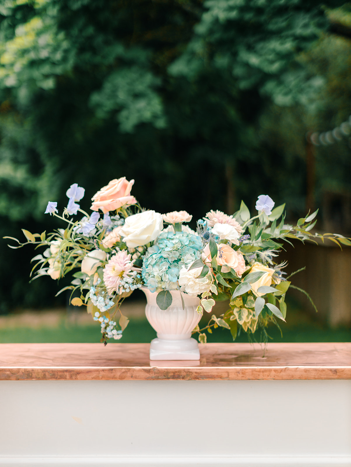 Inspiration : Something Blue in Provence - Un mariage au Château des 3 Fontaines