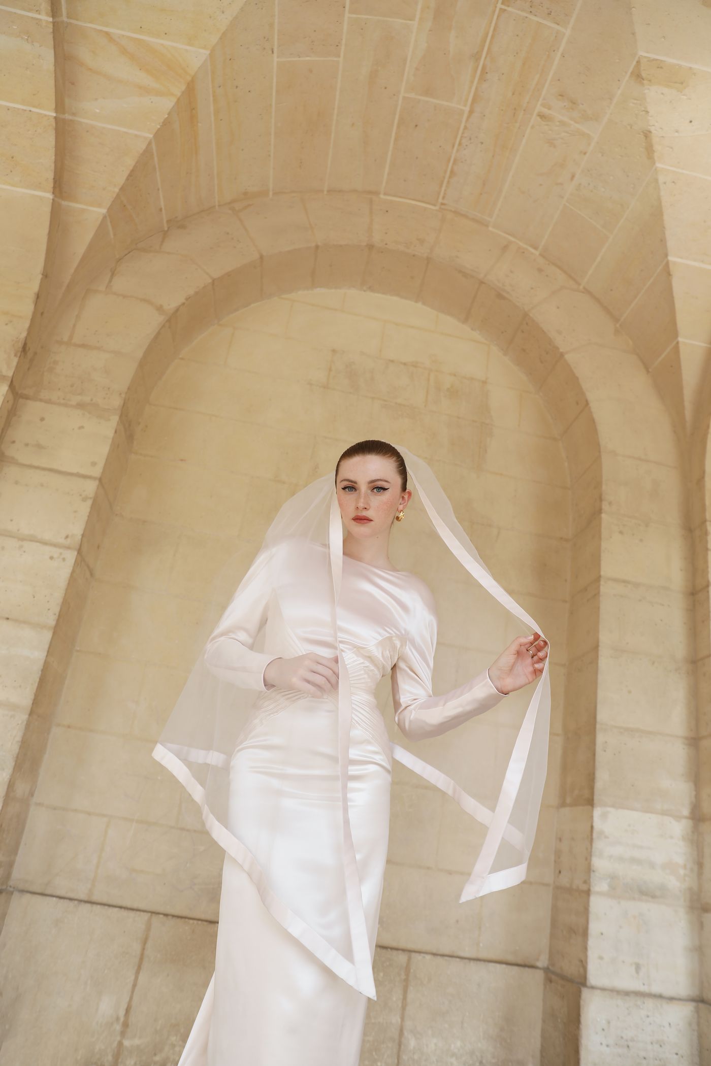 robe de mariée vintage 2025 créateur ALBE Editions