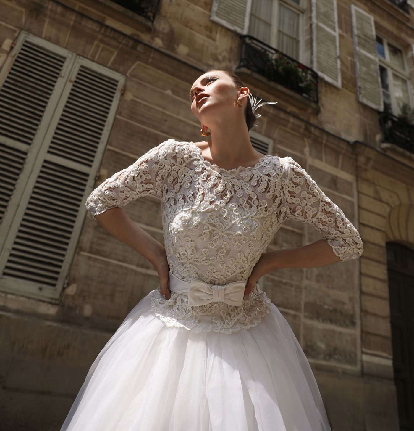 Un Trunk Show Vintage exceptionnel au Printemps Haussmann avec Studio Terre Blanche. robe de mariée vintage 2025 créateur ALBE Editions