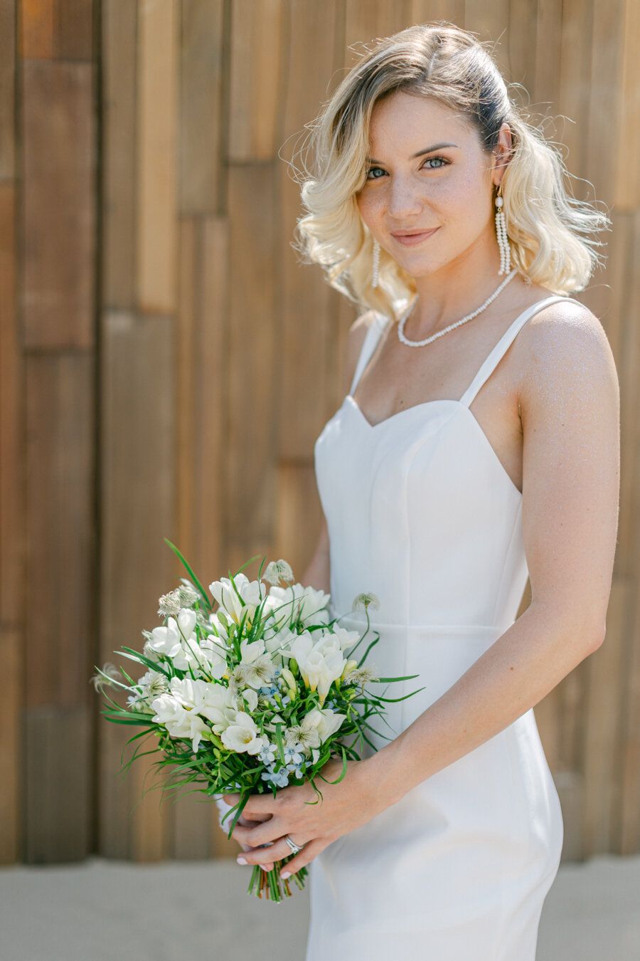 Inspiration : Un mariage simple et élégant à l'Hospitalet Beach