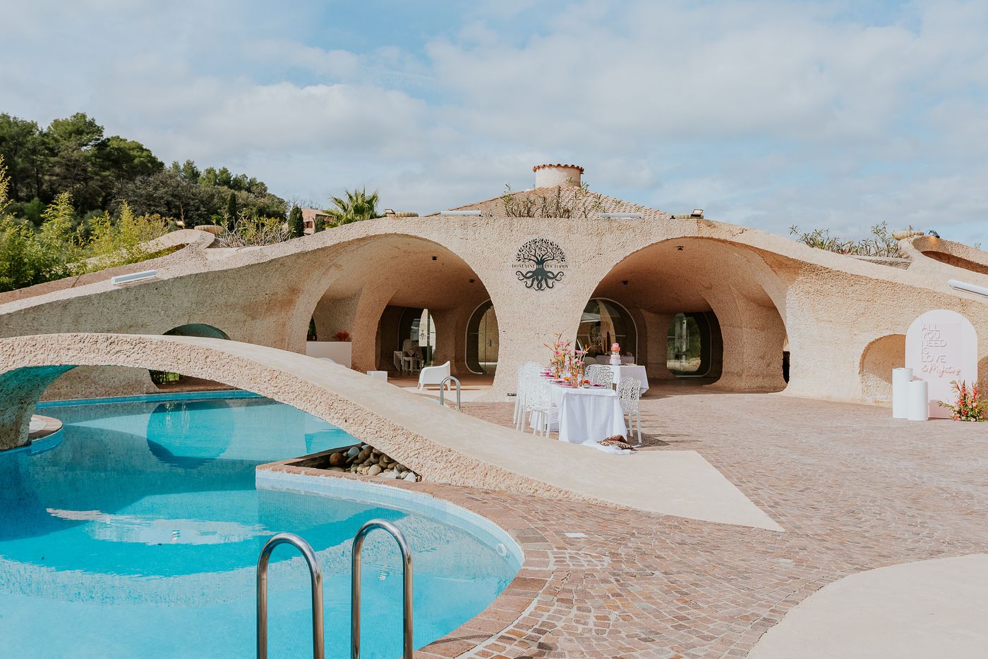 Lieu de réception : Un mariage au Domaine de l'Octopus en Provence