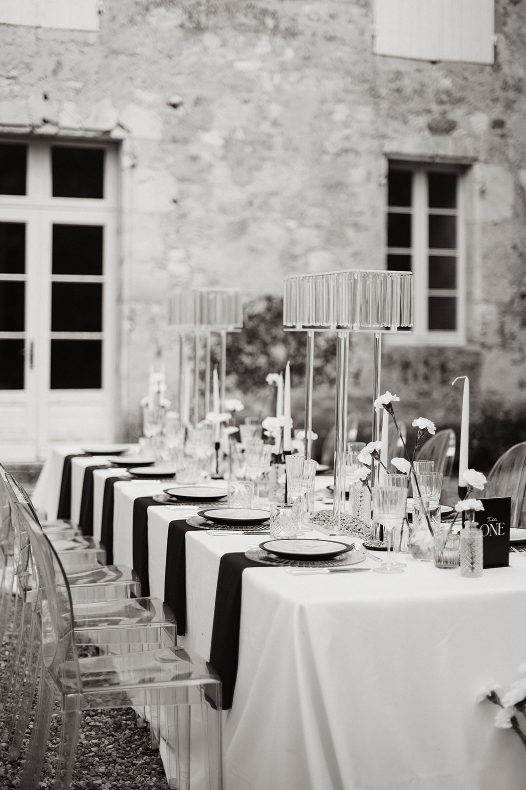 Inspiration : Brut - Un mariage en noir & blanc