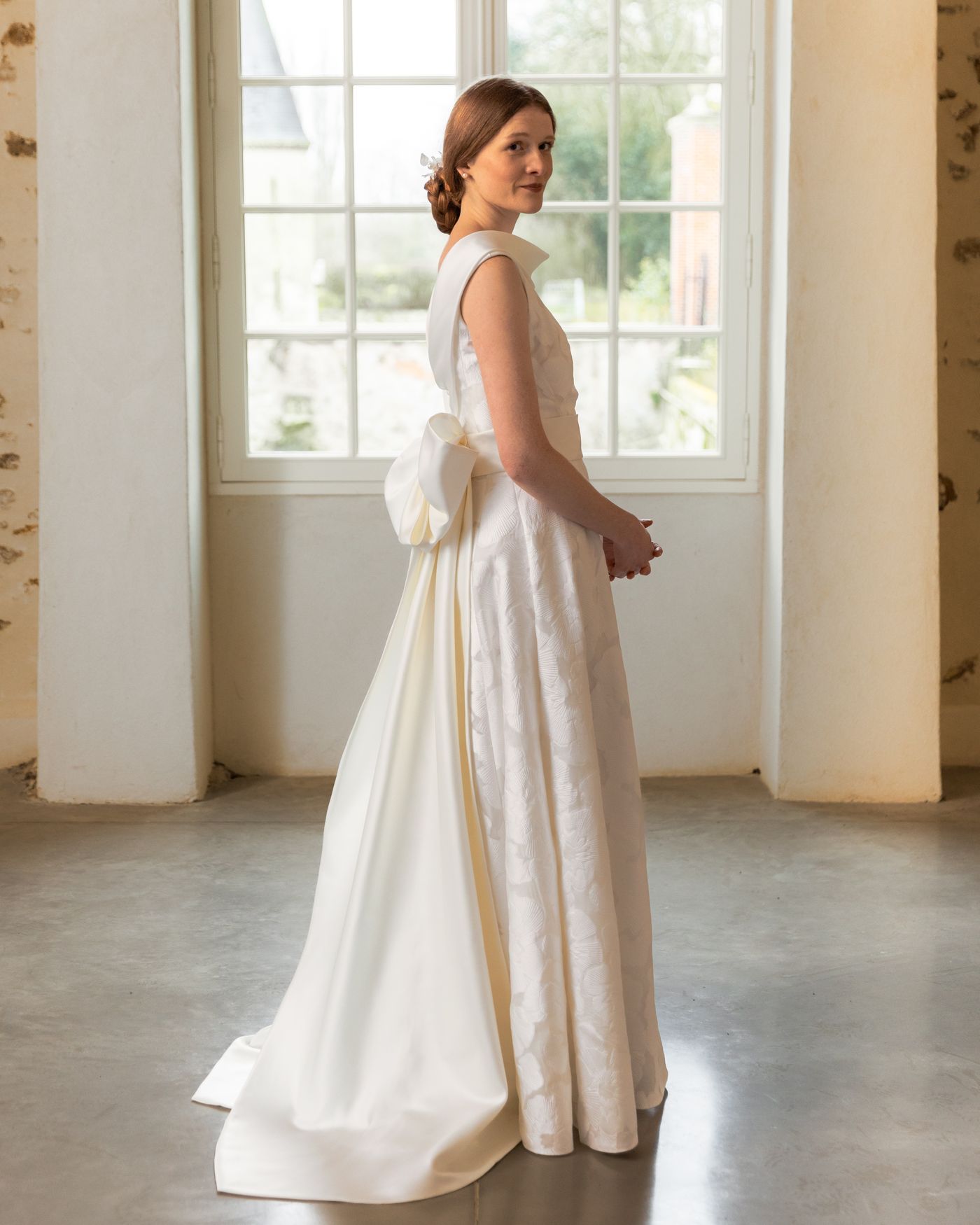 Une robe de mariée sur mesure chez Cécile de La Chapelle