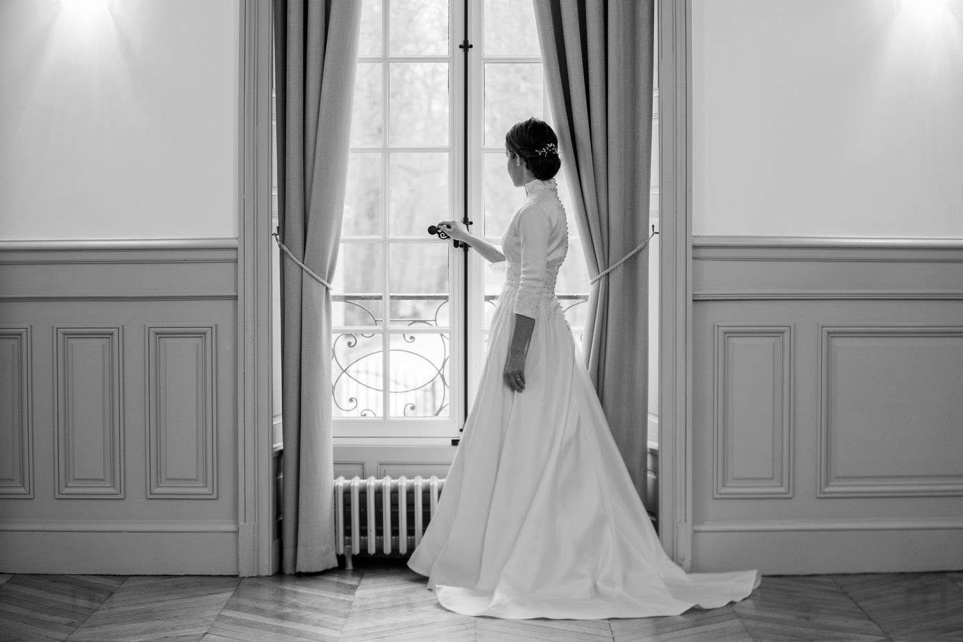 Une robe de mariée sur mesure chez Cécile de La Chapelle