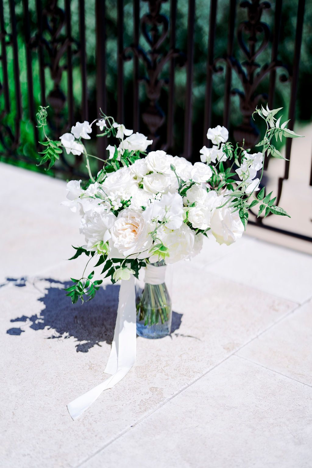 Inspiration : Gaïa - Un mariage au château de Champ-Renard - bouquet de fleurs de mariée 