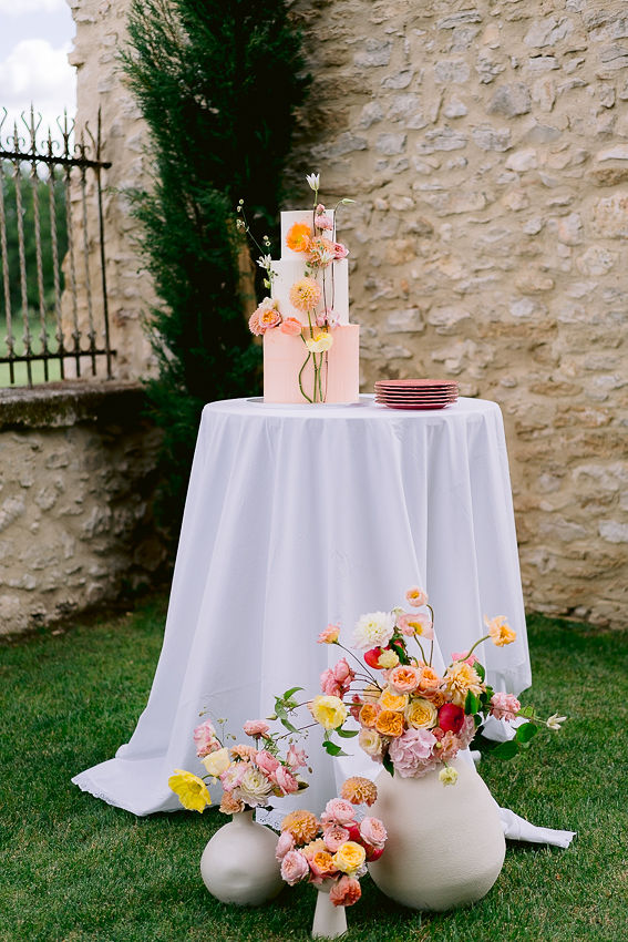 Inspiration : Chamade - Un mariage coloré à La Bastide Neuve