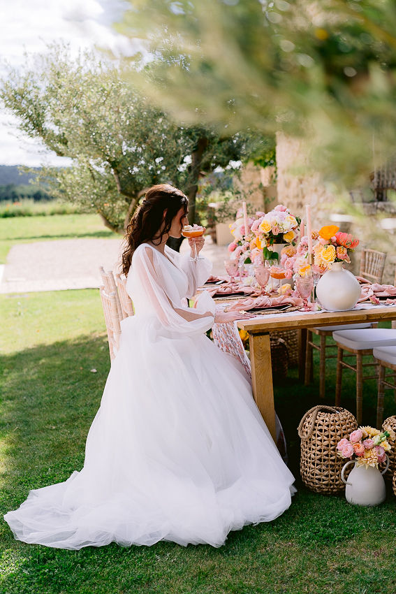 Inspiration : Chamade - Un mariage coloré à La Bastide Neuve