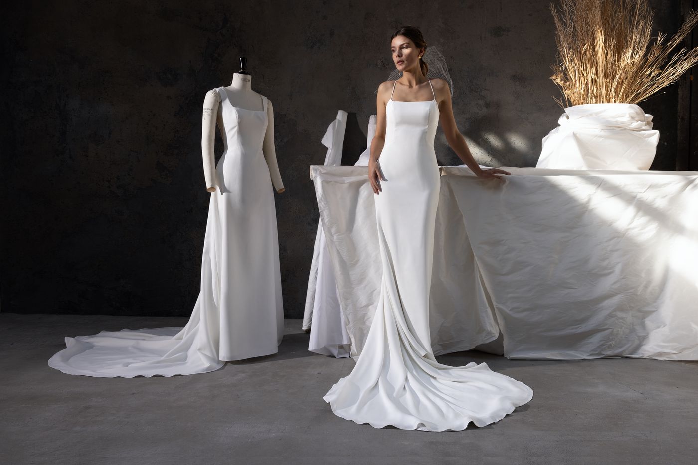 robe de mariée simple Cymbeline