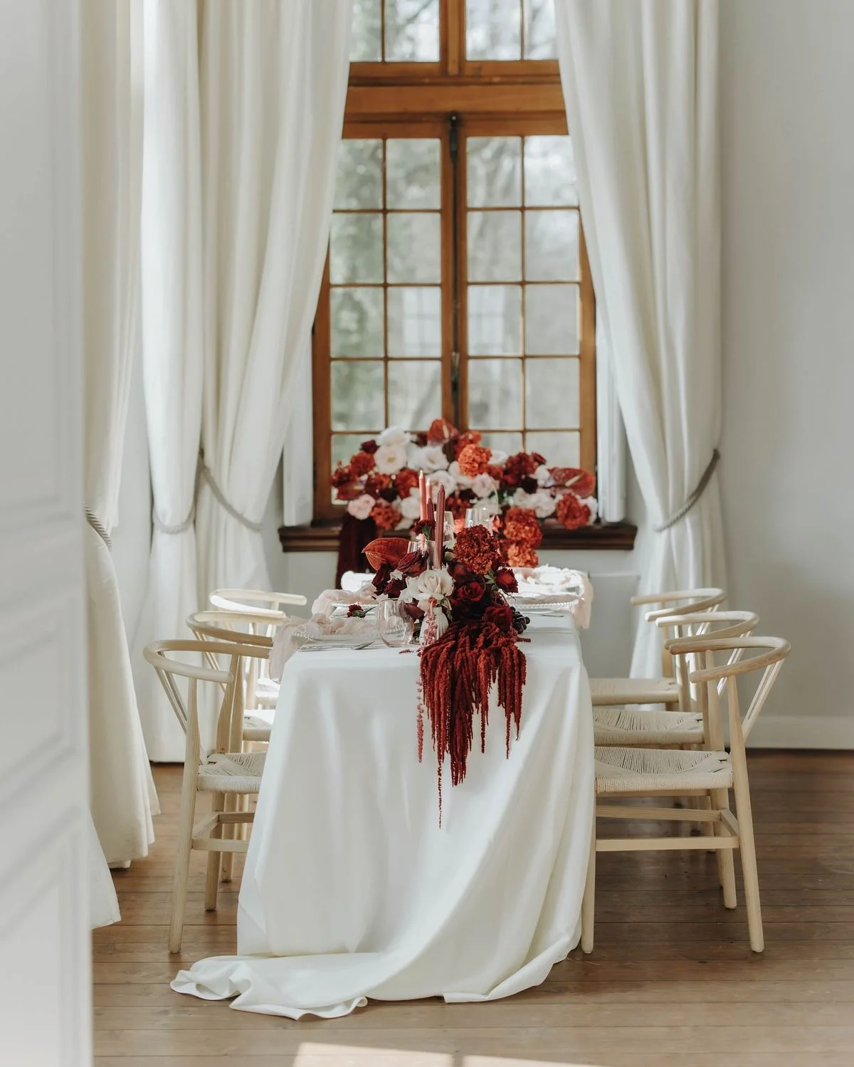 table de mariage pour célébration en petit comité